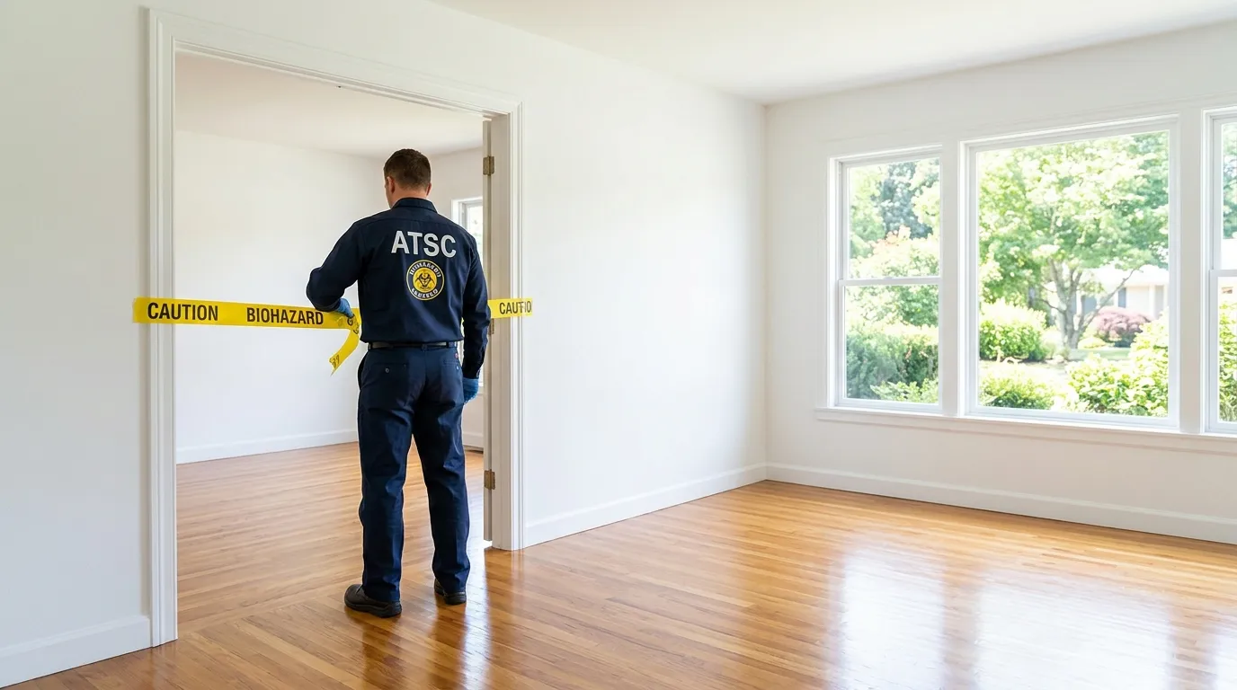 Certified biohazard cleanup crew performing Decomposition Cleanup in Wauwatosa